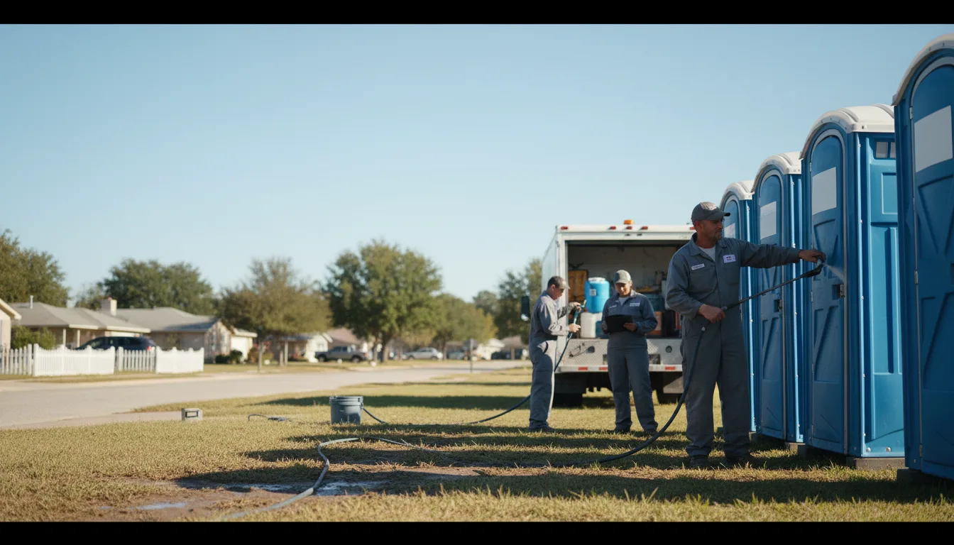 Long-Term Portable Toilet Rental in Sweet Home, TX near me